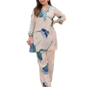 GRECIILOOKS Kurta & Straight Paint