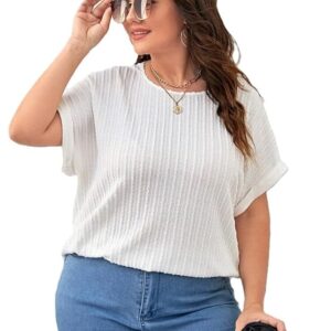 Zilcons Womens Textured Casual Top