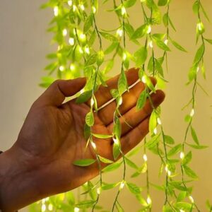 Artificial Leaf Curtain Lights