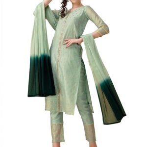 Chanderi Silk Suit