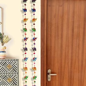 Colour Elephants Door Hangings