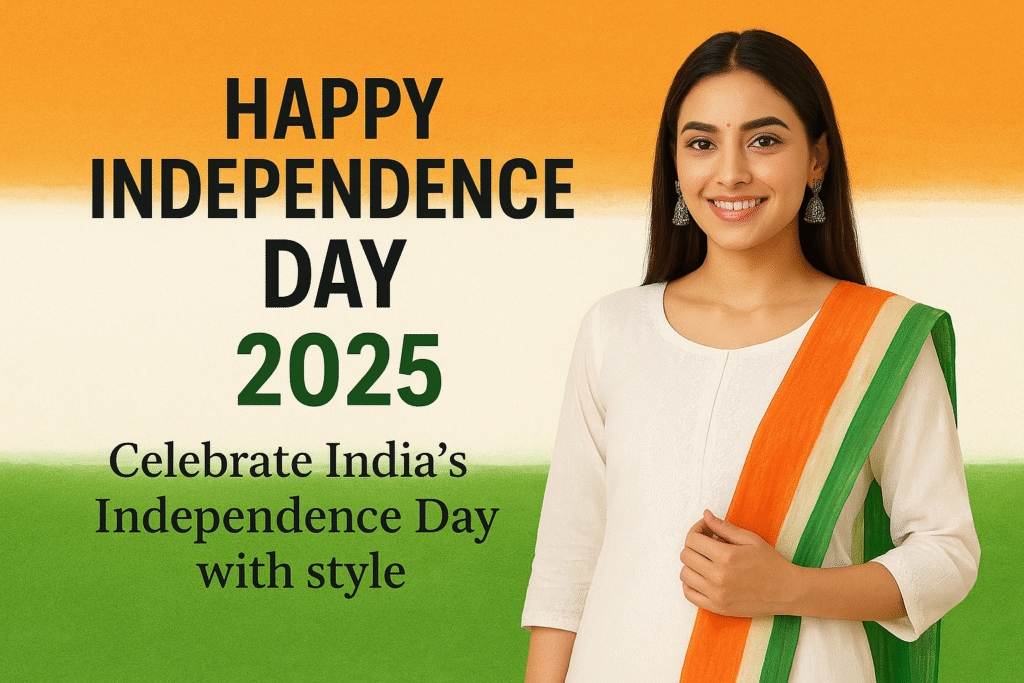 Happy Independence Day 2025 – Celebrate India's Independence Day with style