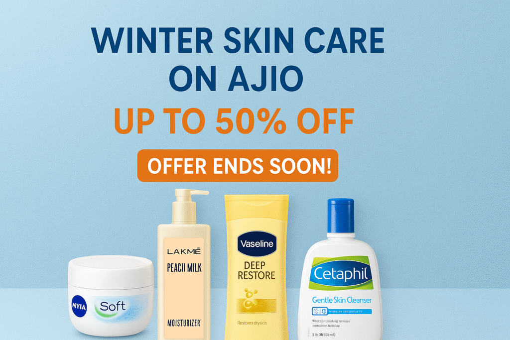 Winter Skin Care on AJIO Up to 50% OFF