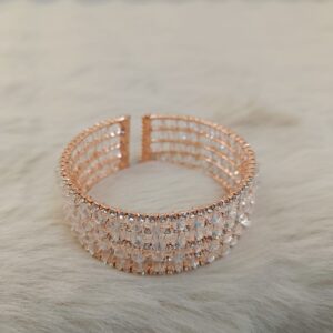 Multi-Layer Stone-Studded Bracelet