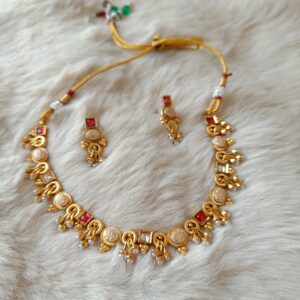 Classic Gold Plated Copper Delicate Necklace