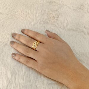 Gold Plated Fashion Ring