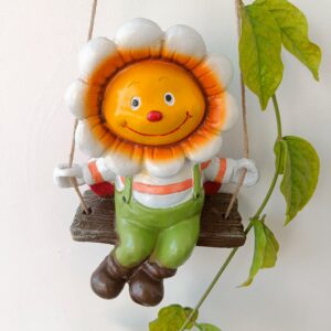 Sunflower Bee Hanging Showpiece