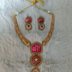 Enamel Necklace Set