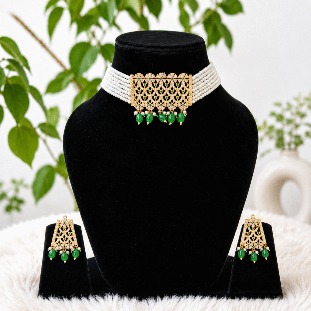 Evara Diamond Choker Set