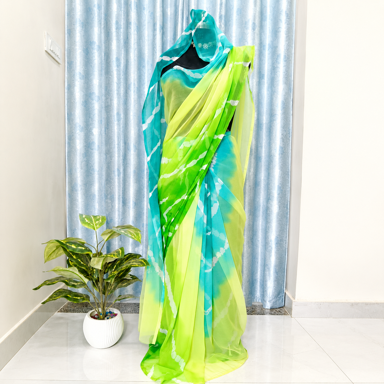 Lehariya Saree