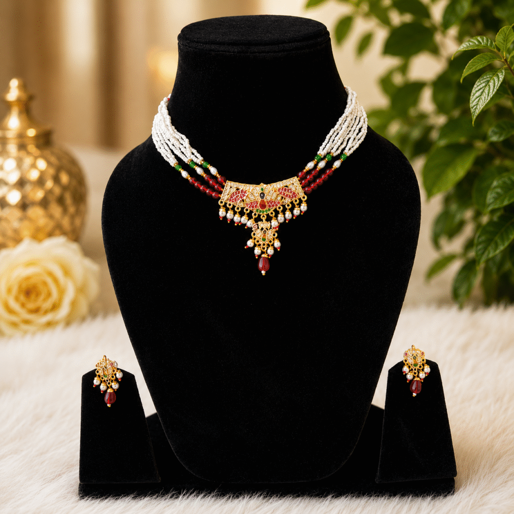 Heritage Multilayer Pearl Necklace Set