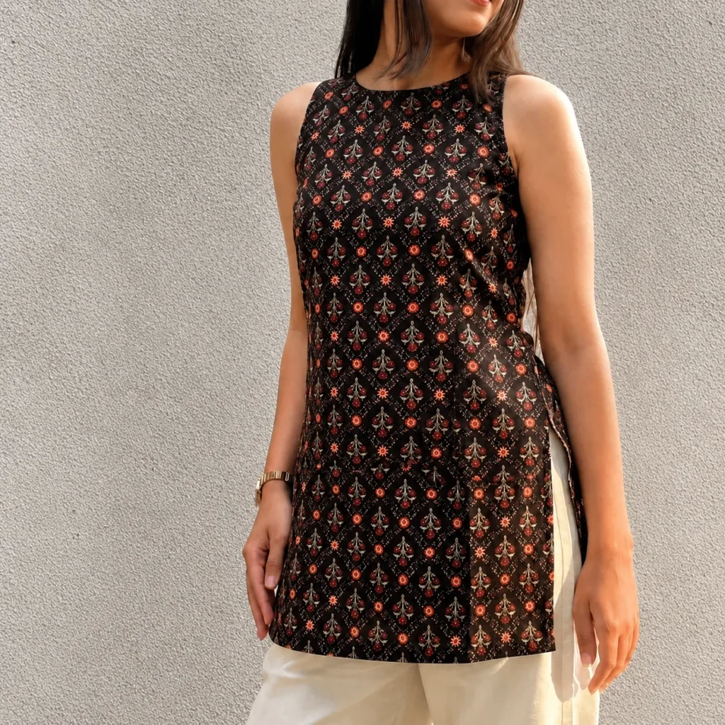 Sleeveless Kurti